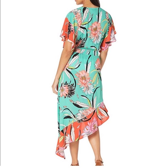 Trina Turk Asymmetrical Maxi Dress - Picture 3 of 6